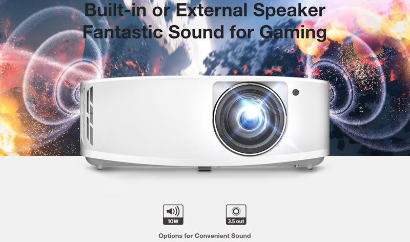Optoma GT2160HDR 4K UHD Short Throw Projector