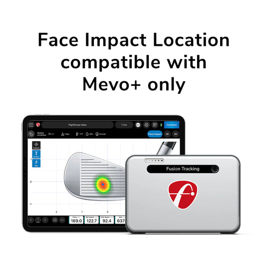 Flightscope Mevo+ Face Impact Location
