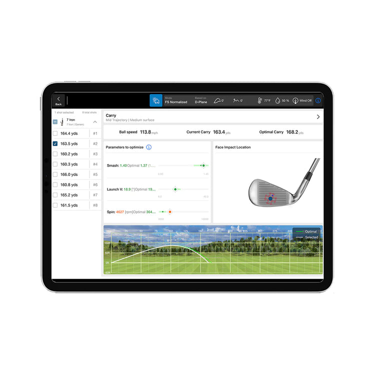 FlightScope X3C - 2025 'Carbon' Launch Monitor